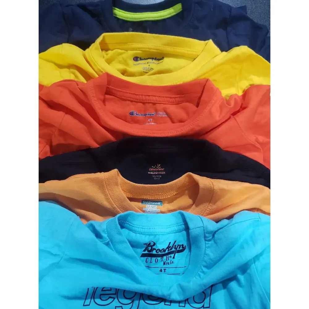 Lee / Champion / Brooklyn & Mix Brands Short Sleeved & Tank Top Shirts | Size 4T